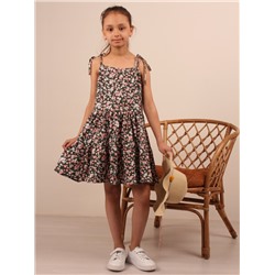 Сарафан МЛШ-4 "Барбариска" хаки-розовый