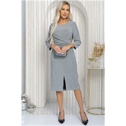 Платье Время желаний (серебро) П12269-19