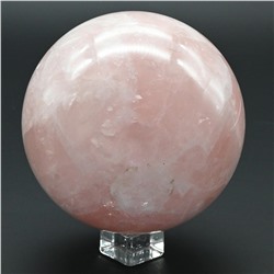 Шар из розового кварца 110мм, 1850г