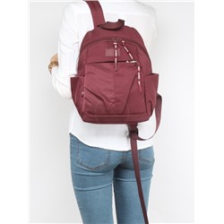 Рюкзак жен текстиль BoBo-1822-1,  1отд. 3внеш,  3внут/карм,  бордовый 255943