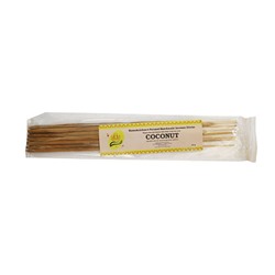 COCONUT Ramakrishna's Natural Handmade Incense Sticks (КОКОС натуральные благовония ручной работы, Рамакришна), 20 г.