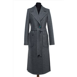 01-09454 Пальто женское демисезонное (пояс)