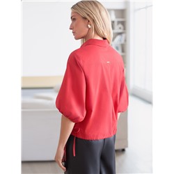 Блузка из легкого хлопкового поплина