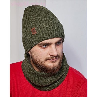 MM 464 F 464 Комплект мужской флис (колпак+снуд)