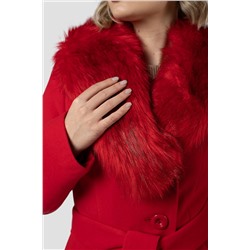 02-0441 Пальто женское утепленное (пояс)