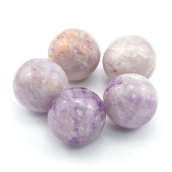 Шар из аметиста, диаметр 43-44мм, 115г, сорт 2