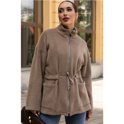 Пальто Альпака (бежевое) Б14139-7М