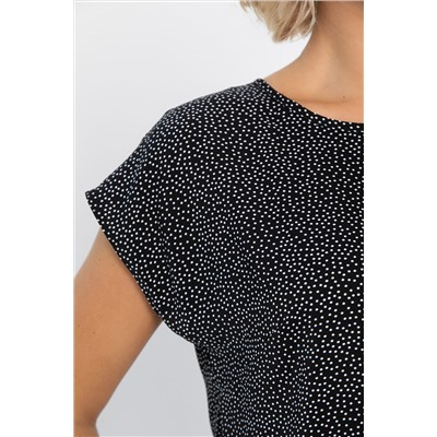 Блуза Милена (черная) Б14303-8М