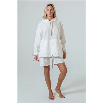 Manika Belle 1002/482/01/1 белый, Шорты, Худи