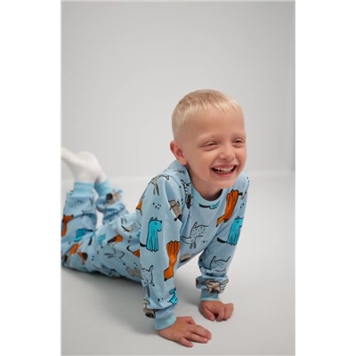 Хлопковая пижама для мальчика Happyfox