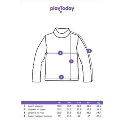 Водолазка PLAYTODAY #1046481