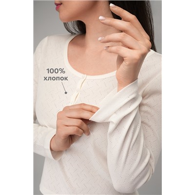 Женская пижама с брюками из ажурного хлопка Happyfox