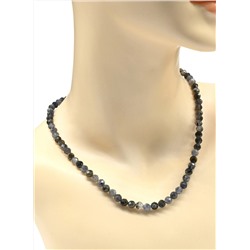 Бусы из Кордиерита (Иолит) шарик гр.6мм, 46см, 21г