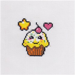 Набор для вышивки своими руками «Кексик»