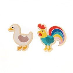 Пазл деревянный «Ферма»