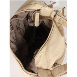 Сумка женская искусственная кожа Guecca-RY 803  (рюкзак-change),  1отд+карм/перег,  св. бежевый 255372