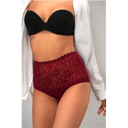 Женские кружевные трусы с высокой посадкой 3шт. Happyfox