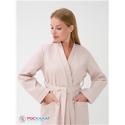 Женский вафельный халат с планкой В-02 (31)