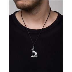 Амулет Totem №08 БАСТЕТ - 2 в 1: подвеска и брелок (шнурок и брелочное кольцо), 1 шт.