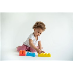 Детская игрушка для ванной "Мягкие кирпичики" Серия «Baby Toys» (5 штук)