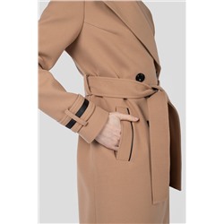 01-11710 Пальто женское демисезонное (пояс)