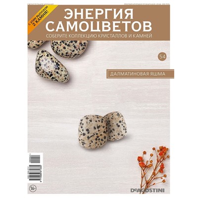 Журнал № 054 Минералы. Энергия самоцветов (Далматиновая яшма. 2 камня)