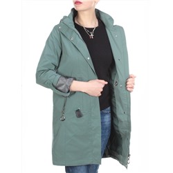 F2089 GREEN Ветровка женская MARIA (65% хлопок, 35% полиэстер) размер 3XL - 56 российский