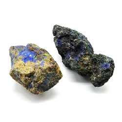 Азурмалахит камень 60*50*45мм, 150-159г