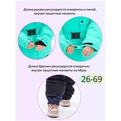 Костюм Т2431 бирюза