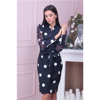 Romanovich Style 1-2315 синий/белый, Платье