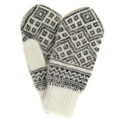 Варежки женские "Ромбики" ПП 3232-1