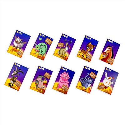 Настольная игра для детей и взрослых "Moon Auction"