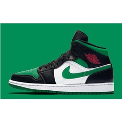 NIKE AIR JORDAN 1 MID BLACK Green