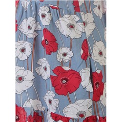 2005 Платье длинное летнее GERBERA размер 4XL - 54 российский