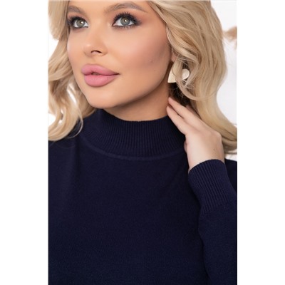 Водолазка Осенняя история (темно-синяя) Б14554-20М