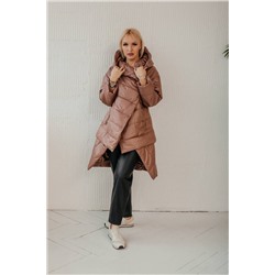 Стильная леди М-661 шоколад, Куртка