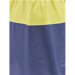 Платье UD 2686 син/жел