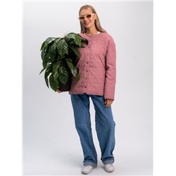 Куртка-пиджак "Гамма" серо-розовый