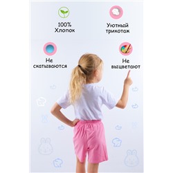 Шорты для девочки №SM659-2 (Розовый)