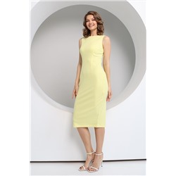 Платье-футляр из трикотажа