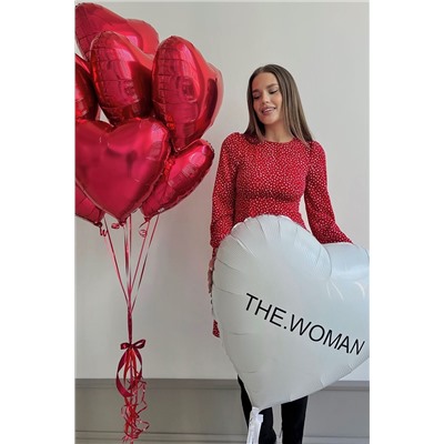 THE.WOMAN 0041 красный, Платье