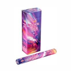 Благовония HEM Hexagon "Любовь и секс" (LOVE and SEX) SH 186LoS