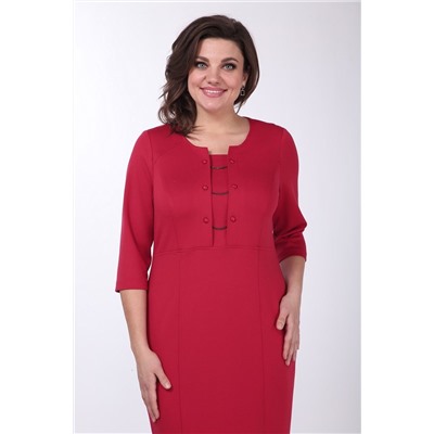 Lady Style Classic 1262 красные_тона, Платье