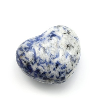 Сердце из содалита 45*38*24мм