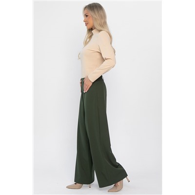 Брюки палаццо Настроение города (хаки) Б14509-8М