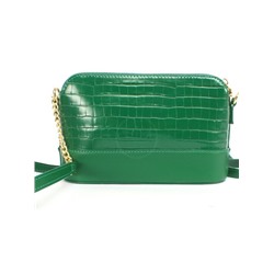 Сумка женская искусственная кожа DJ-cm 6725-D.GREEN,  3отд,  плечевой ремень,  зеленый 256085