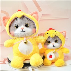 Мягкая игрушка Котик в костюме 30 см в ассортименте catk30, catk30