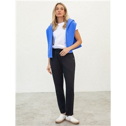 Брюки из премиального хлопка с эластаном