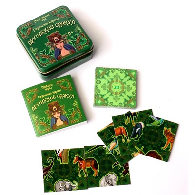 Настольная игра «Гадальные карты. Друидский оракул» в жестяной коробке