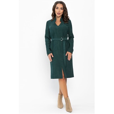 Платье Классическая грация (изумрудное) П13665-19М